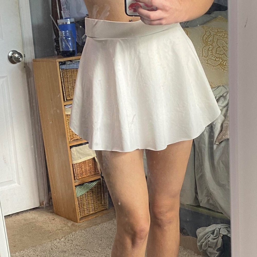 White Tennis Skirt